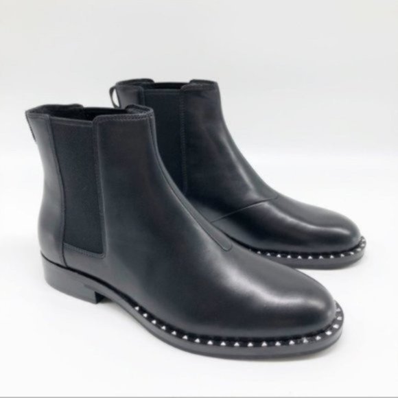 Ash wino studded store leather chelsea boots
